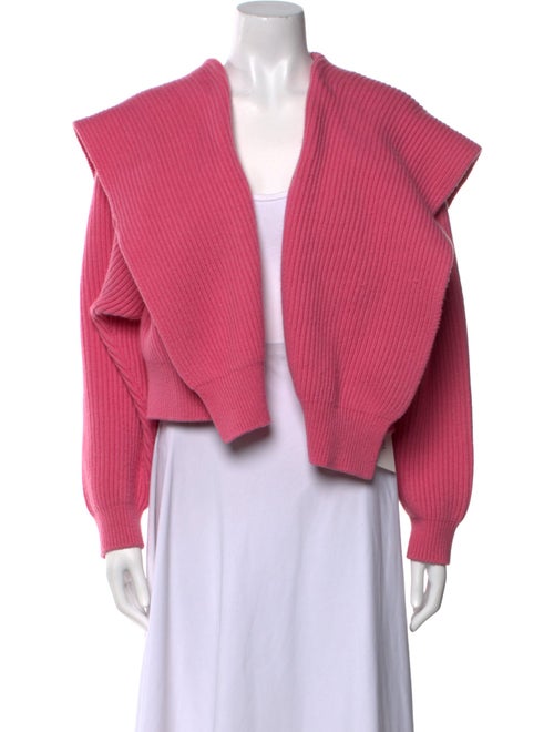 Alaïa Wool Open Front Sweater