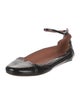 Alaïa Patent Leather Lasercut Accents Flats