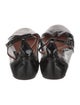 Alaïa Patent Leather Lasercut Accents Flats