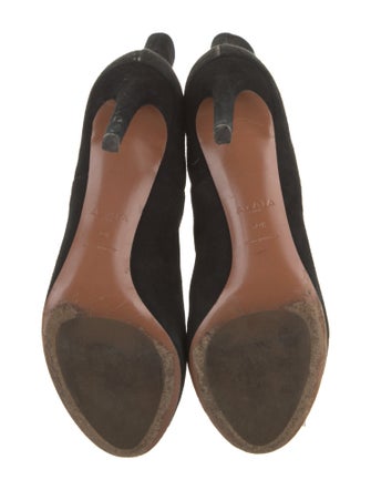 Alaïa Suede Sock Boots