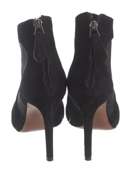Alaïa Suede Mesh Accents Boots