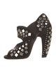 Alaïa Suede Studded Accents Pumps