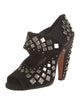 Alaïa Suede Studded Accents Pumps