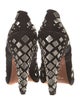 Alaïa Suede Studded Accents Pumps