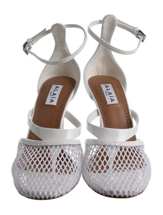 Alaïa Leather Leather Trim Embellishment D'Orsay Pumps