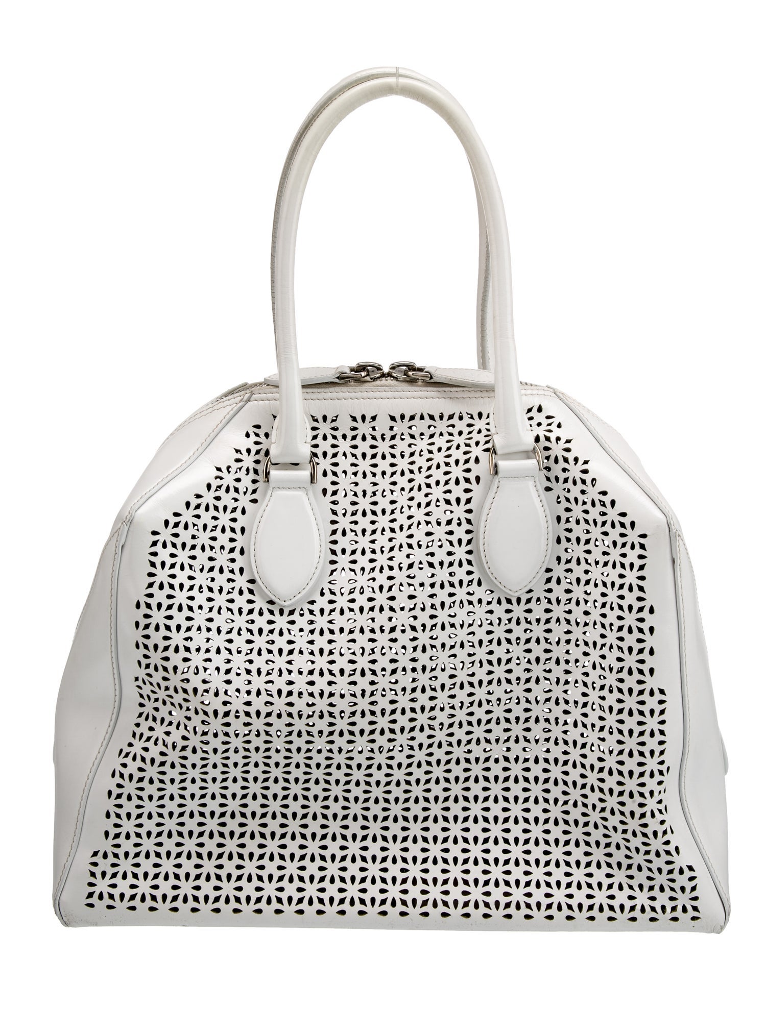 Alaïa Leather Top Handle Bag