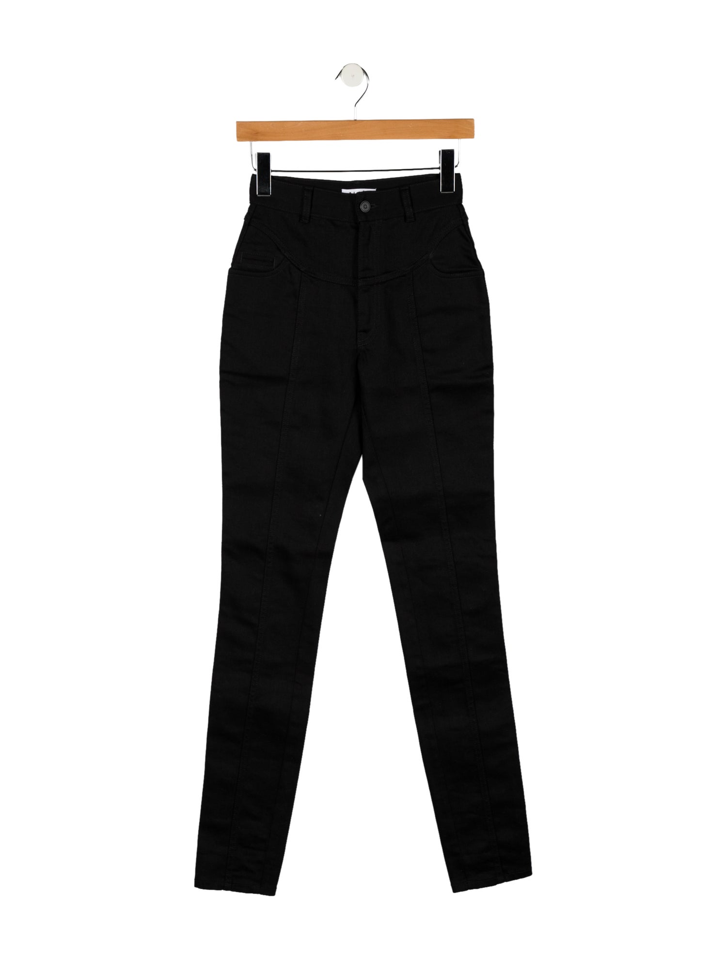 Alaïa Mid-Rise Skinny Leg Jeans