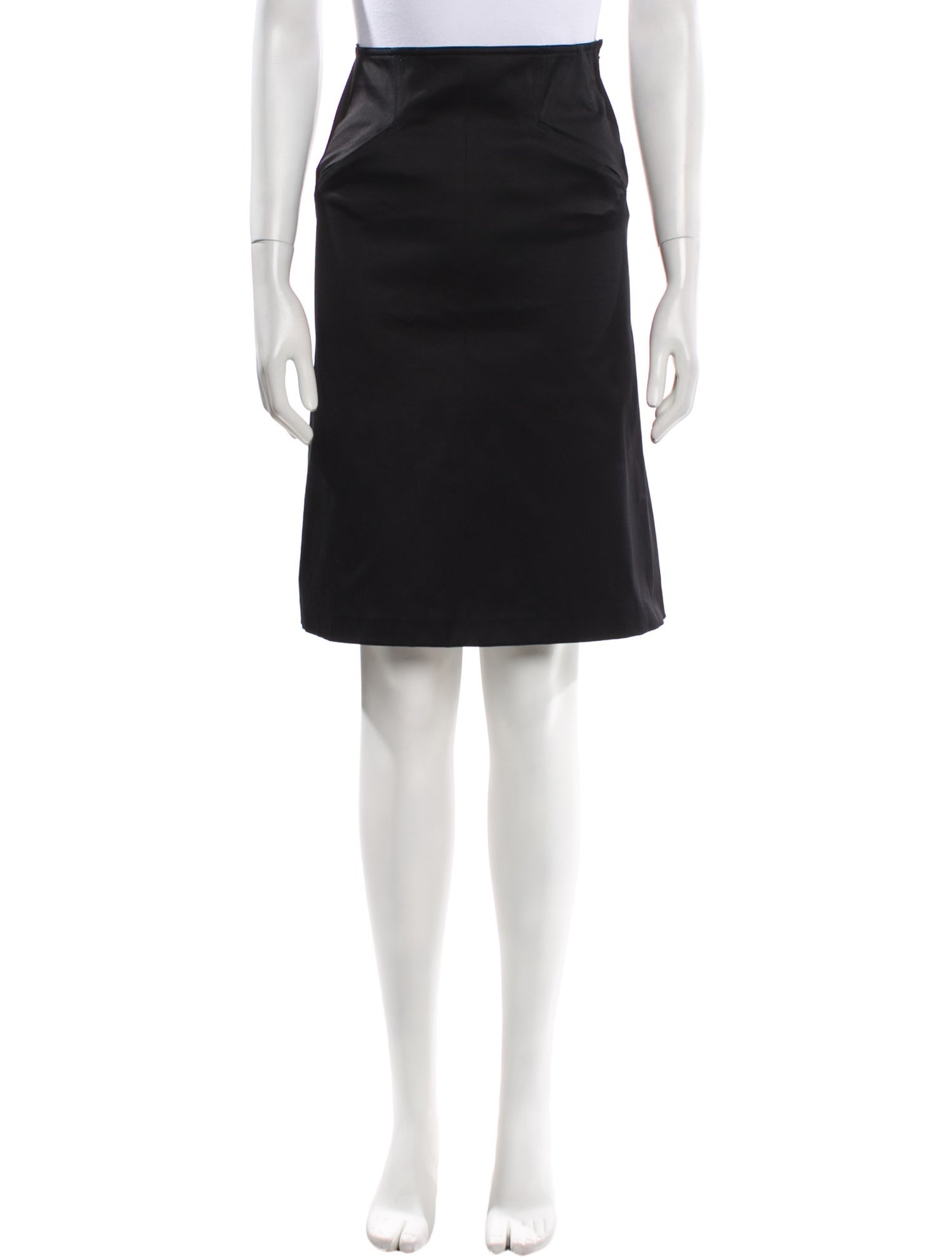 Alaïa Studded Accents Knee-Length Skirt