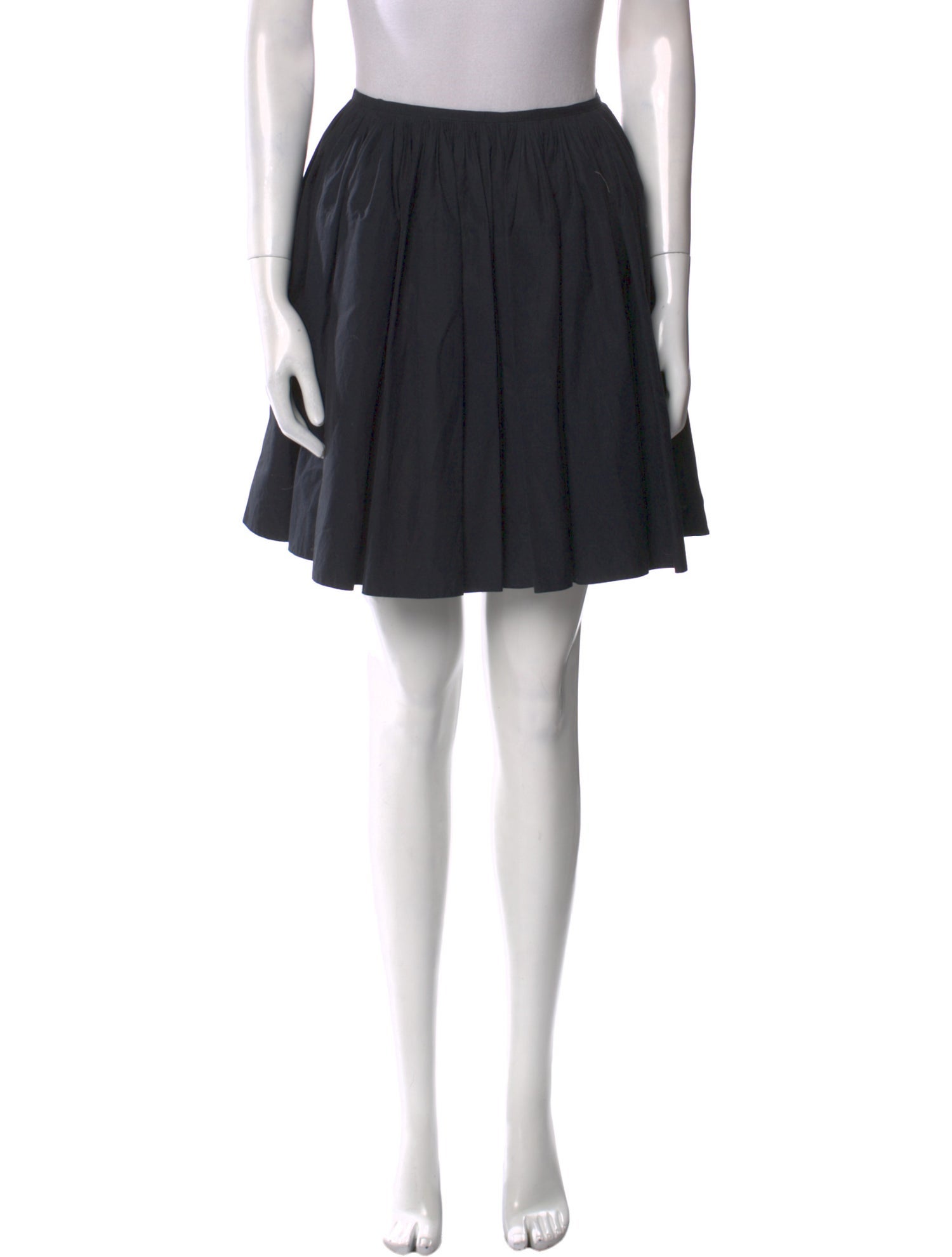 Alaïa Pleated Accents Mini Skirt