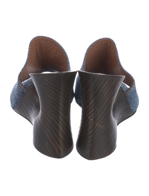 Alaïa Denim Mules