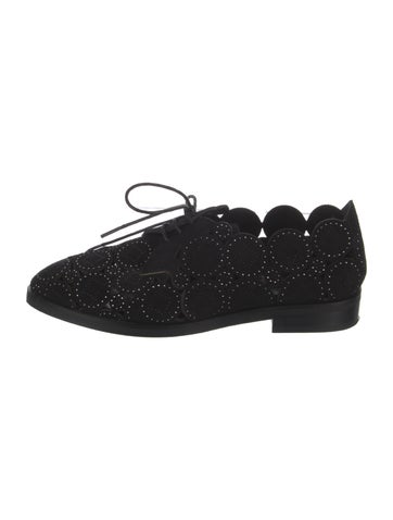 Alaïa Flats Suede Oxfords IT 36 | 6