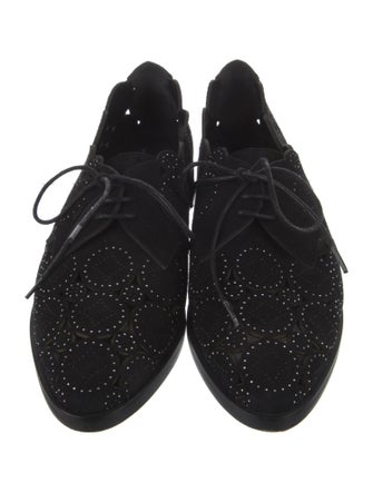 Alaïa Suede Oxfords