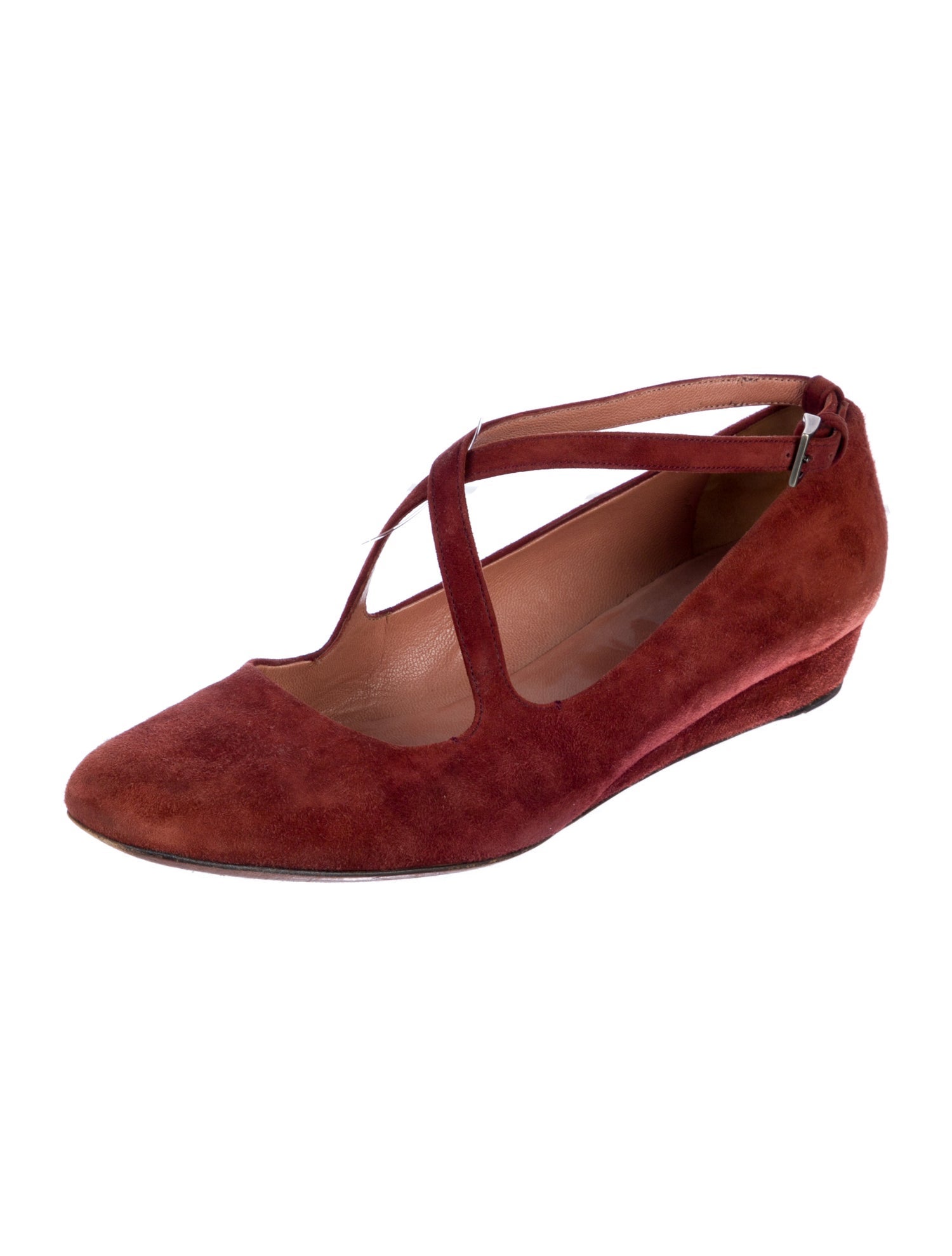 Alaïa Suede Flats