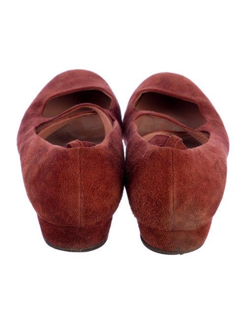 Alaïa Suede Flats