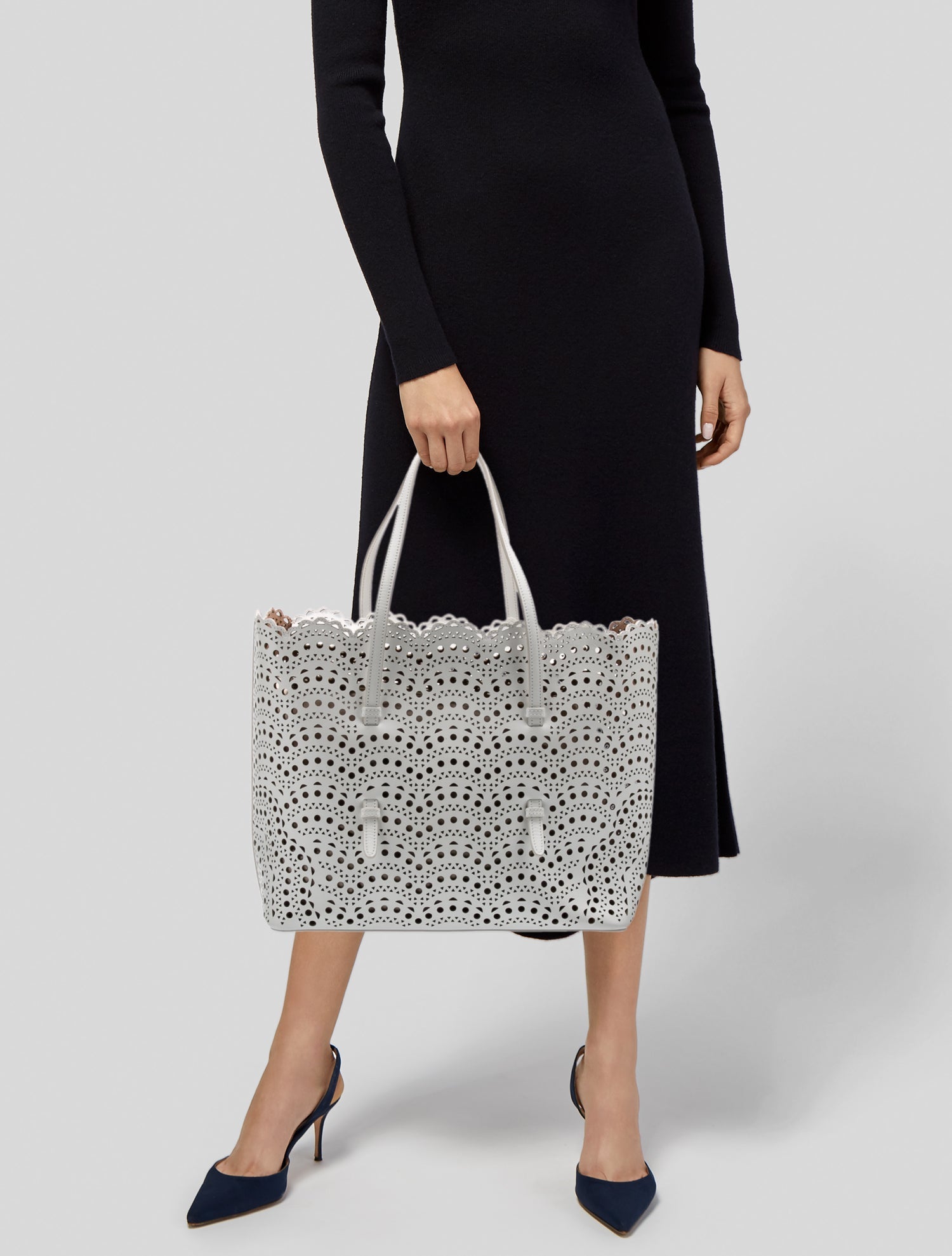 Alaïa Leather Shoulder Bag