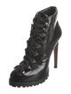 Alaïa Patent Leather Combat Boots
