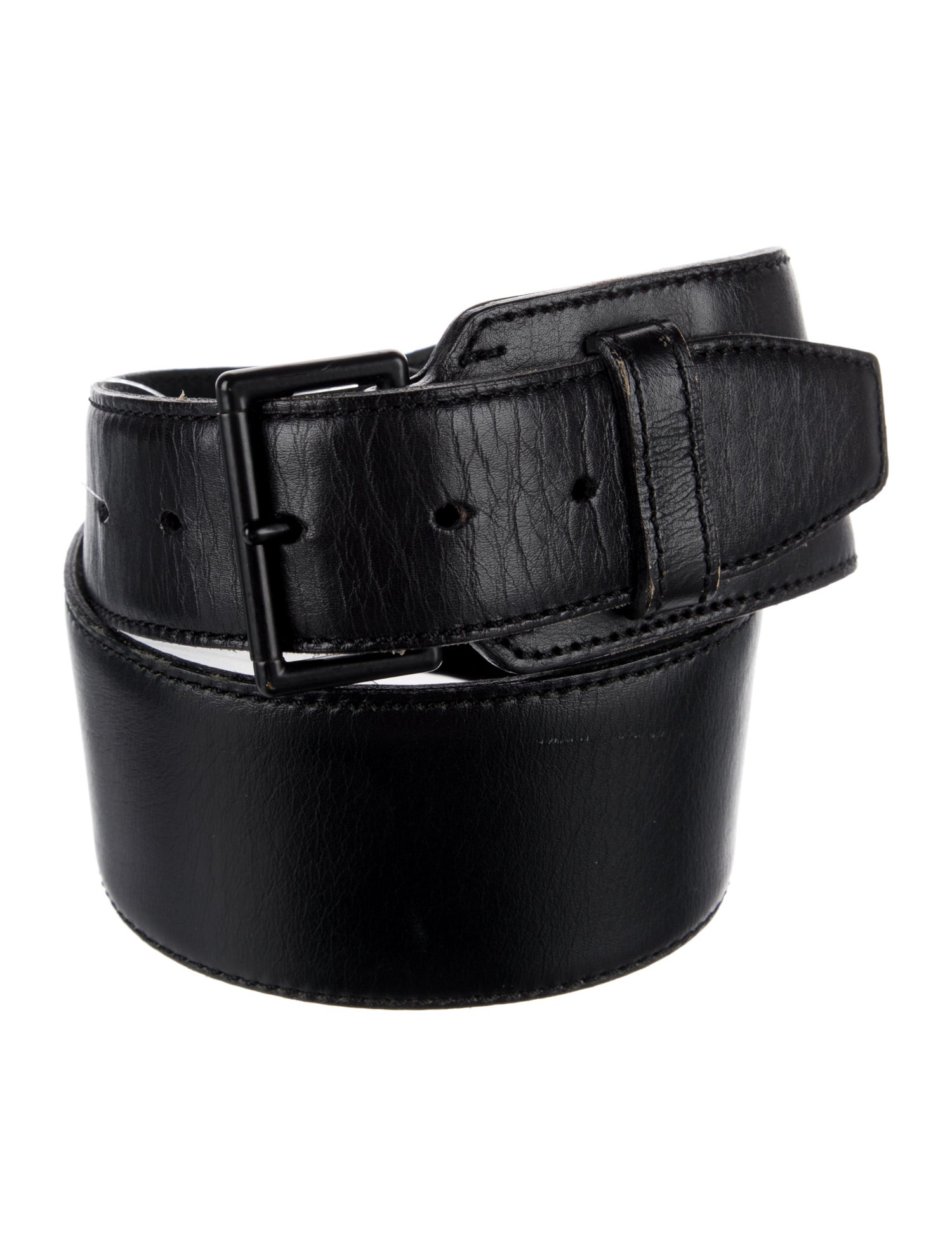 Alaïa Wide Leather Waist Belt
