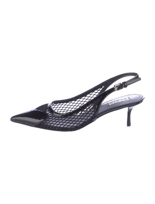 Alaïa Mesh Slingback Pumps