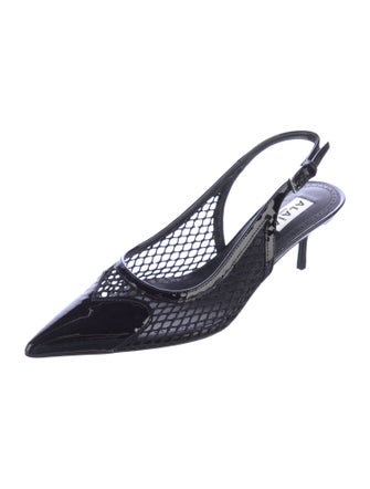 Alaïa Mesh Slingback Pumps