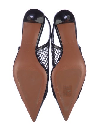 Alaïa Mesh Slingback Pumps