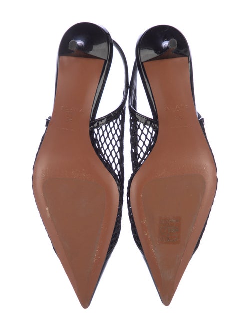 Alaïa Mesh Slingback Pumps