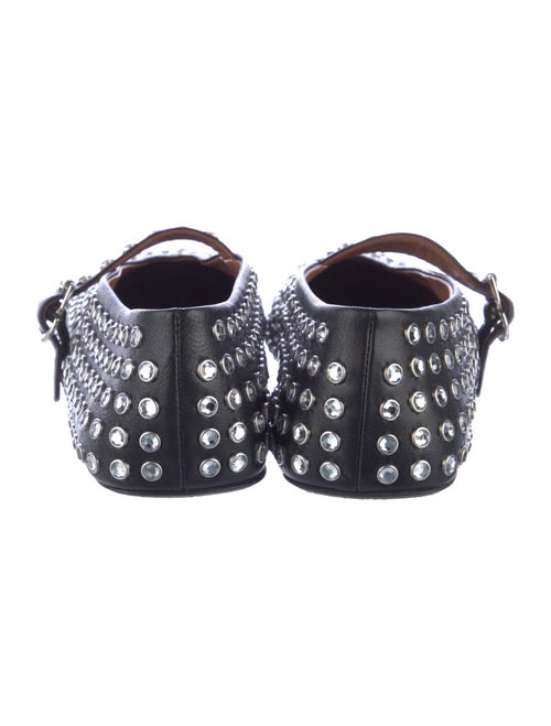 Alaïa Mary Jane Leather Mary Jane Flats