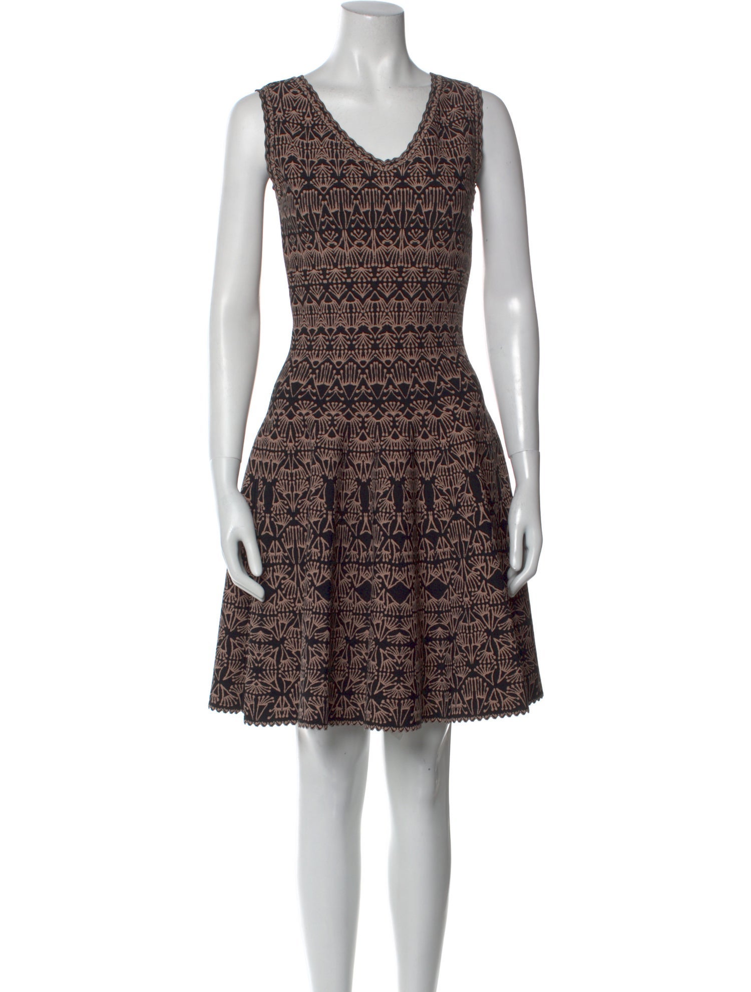 Alaïa Printed Mini Dress