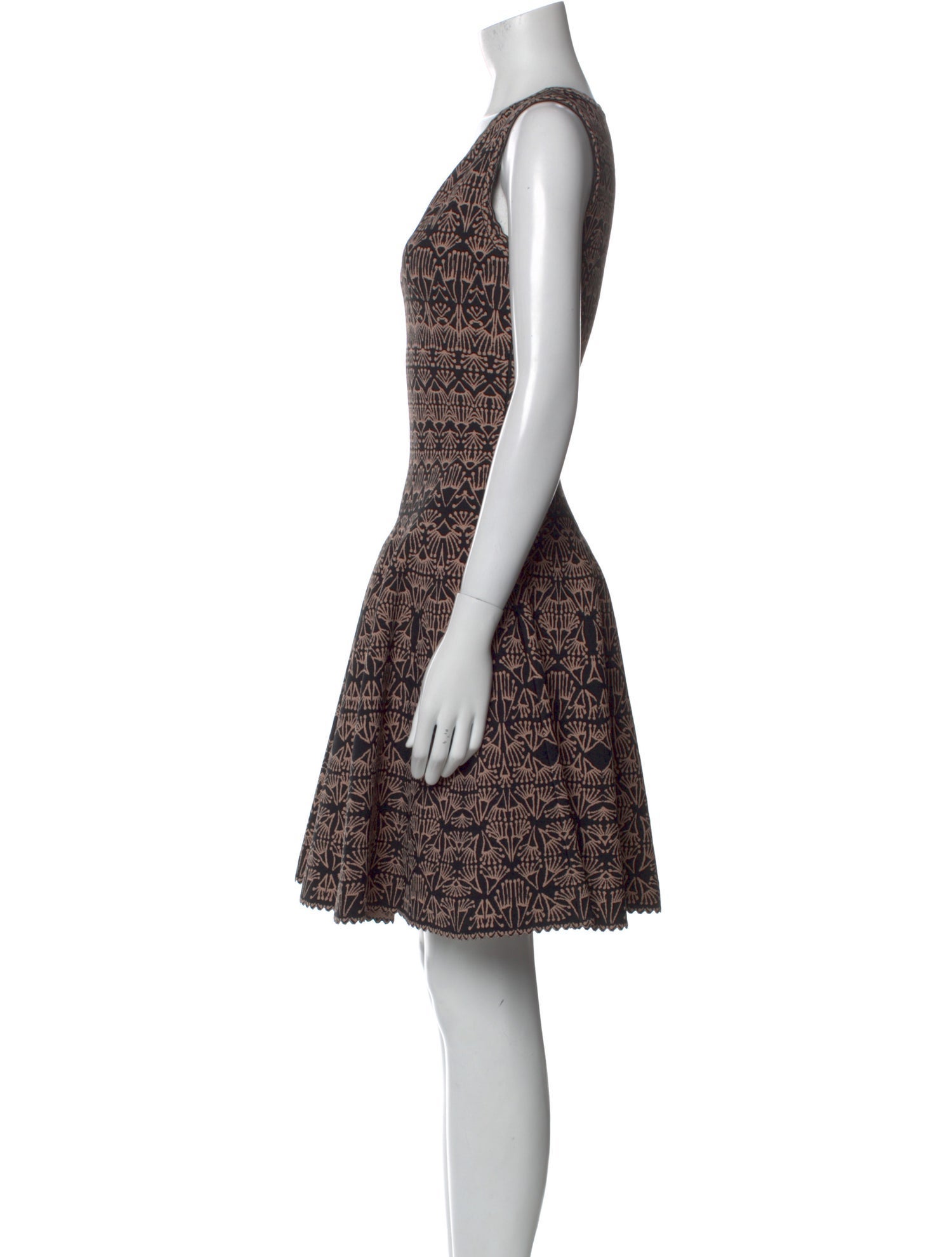 Alaïa Printed Mini Dress
