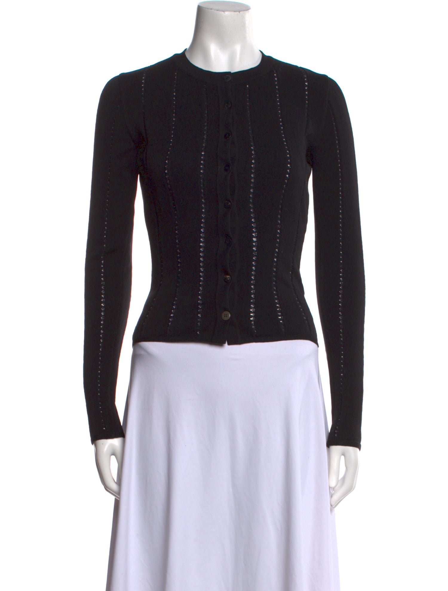 Alaïa Wool Crew Neck Sweater