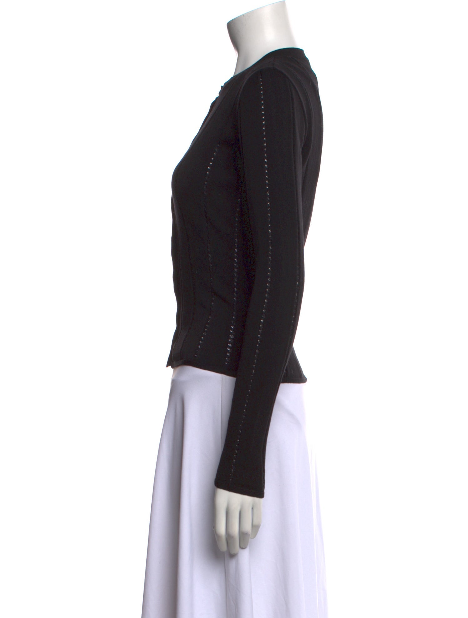 Alaïa Wool Crew Neck Sweater