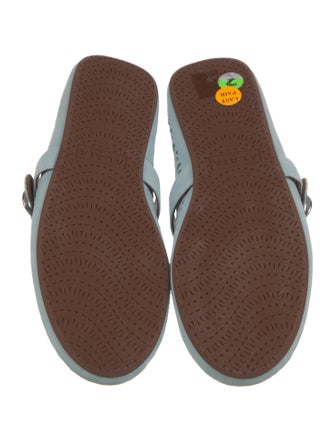 Alaïa Suede Lasercut Accents Flats