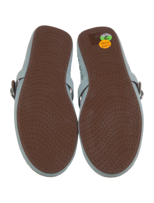 Alaïa Suede Lasercut Accents Flats