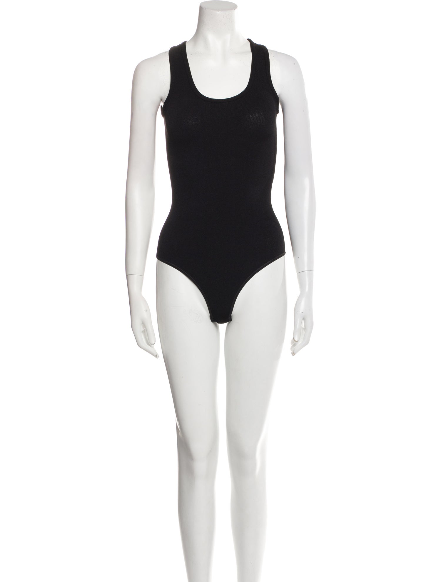 Alaïa Scoop Neck Sleeveless Bodysuit