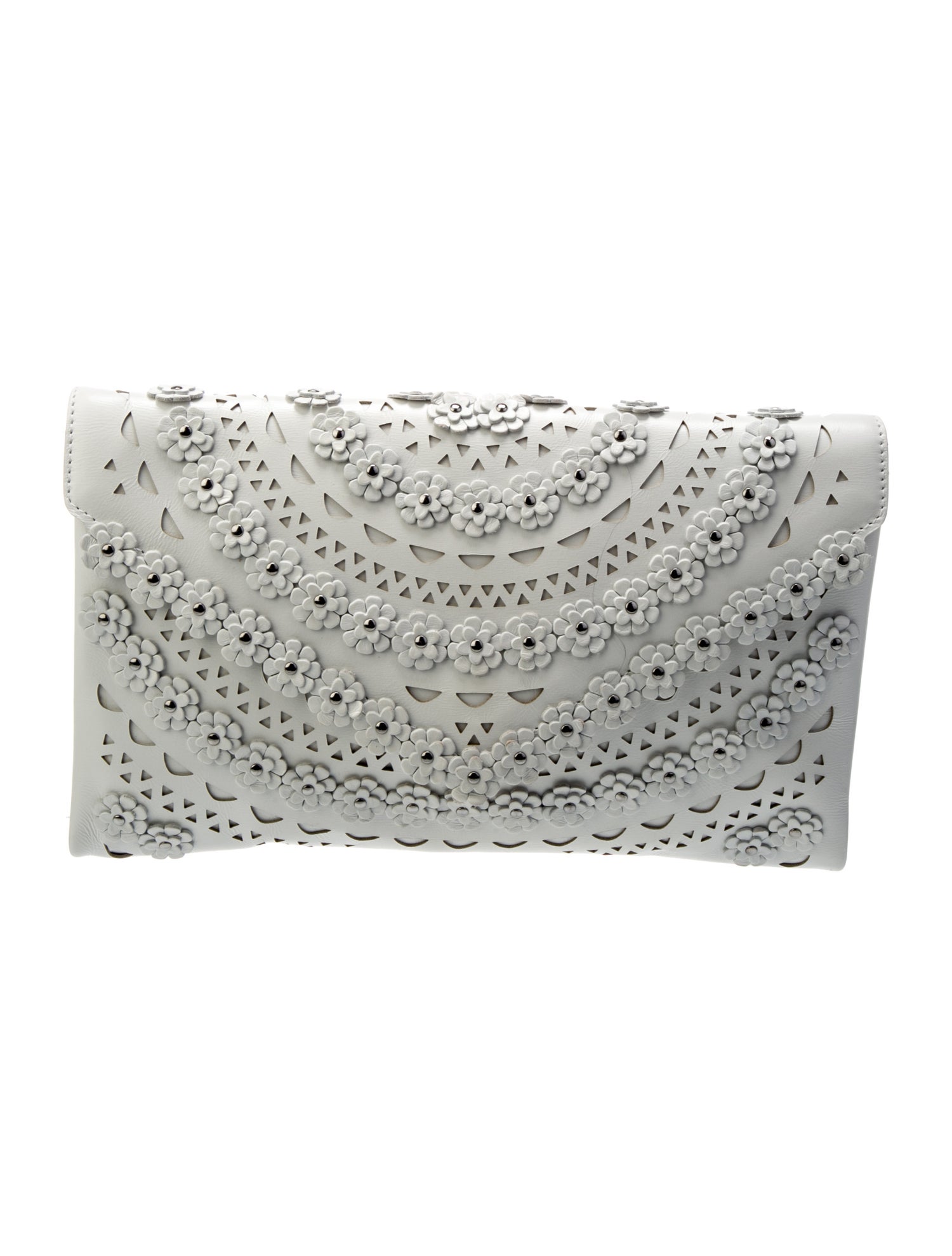 Alaïa Leather Clutch