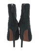 Alaïa Suede Studded Accents Lace-Up Boots