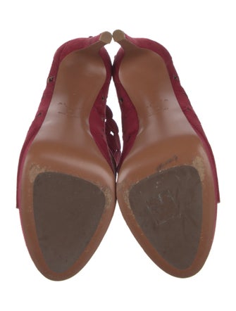 Alaïa Suede Pumps