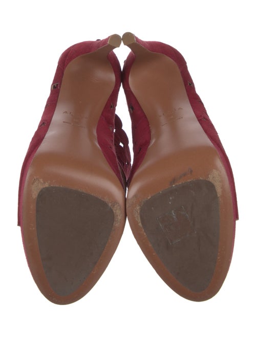 Alaïa Suede Pumps