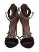 Alaïa Suede Studded Accents Sandals