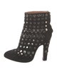 Alaïa Suede Studded Accents Boots
