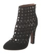 Alaïa Suede Studded Accents Boots