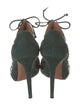 Alaïa Suede Studded Accents Pumps