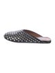 Alaïa Leather Crystal Embellishments Mules