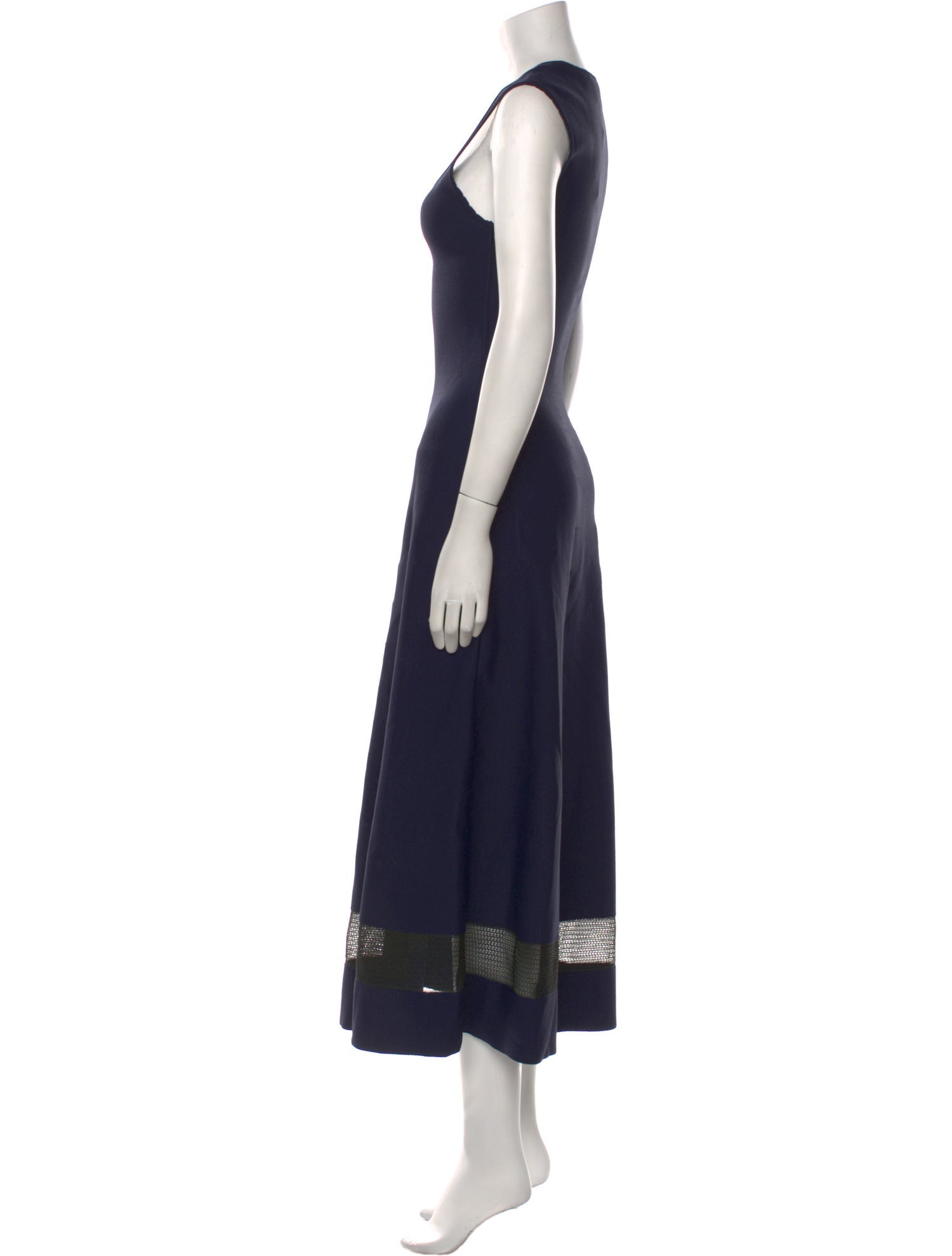 Alaïa Scoop Neck Long Dress w/ Tags