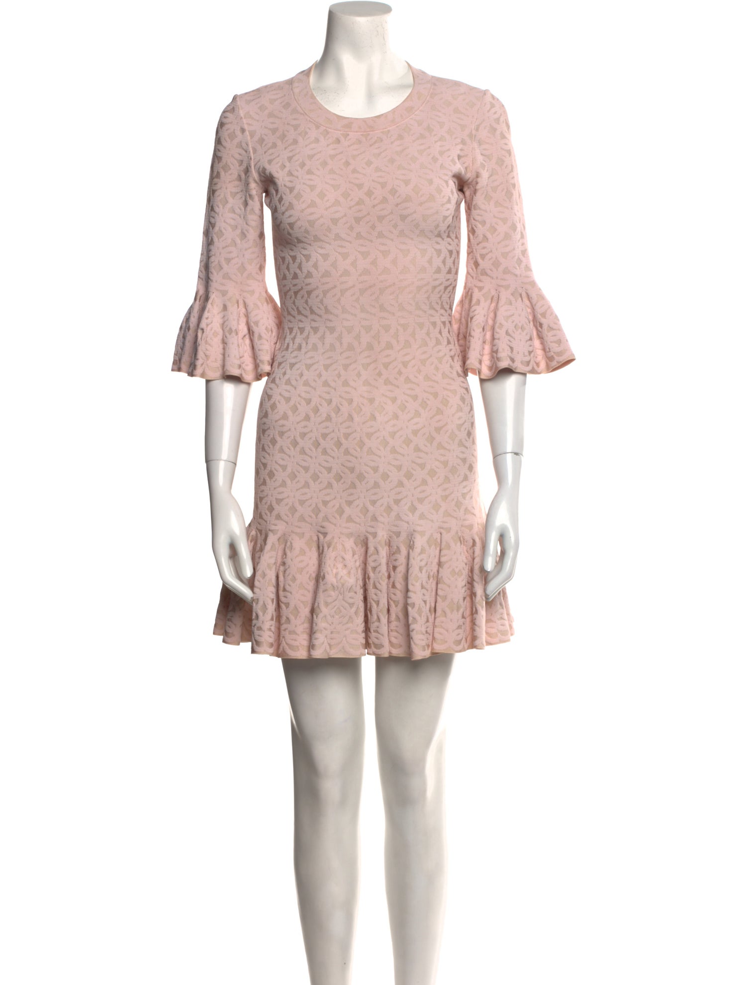 Alaïa Printed Mini Dress