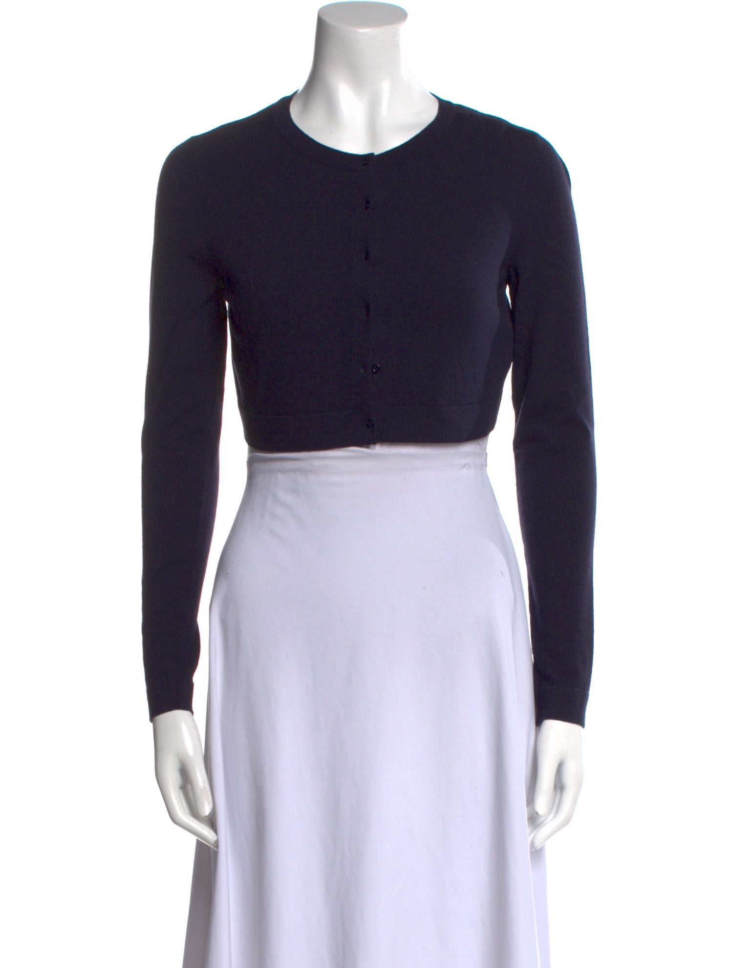 Alaïa Virgin Wool Crew Neck Sweater