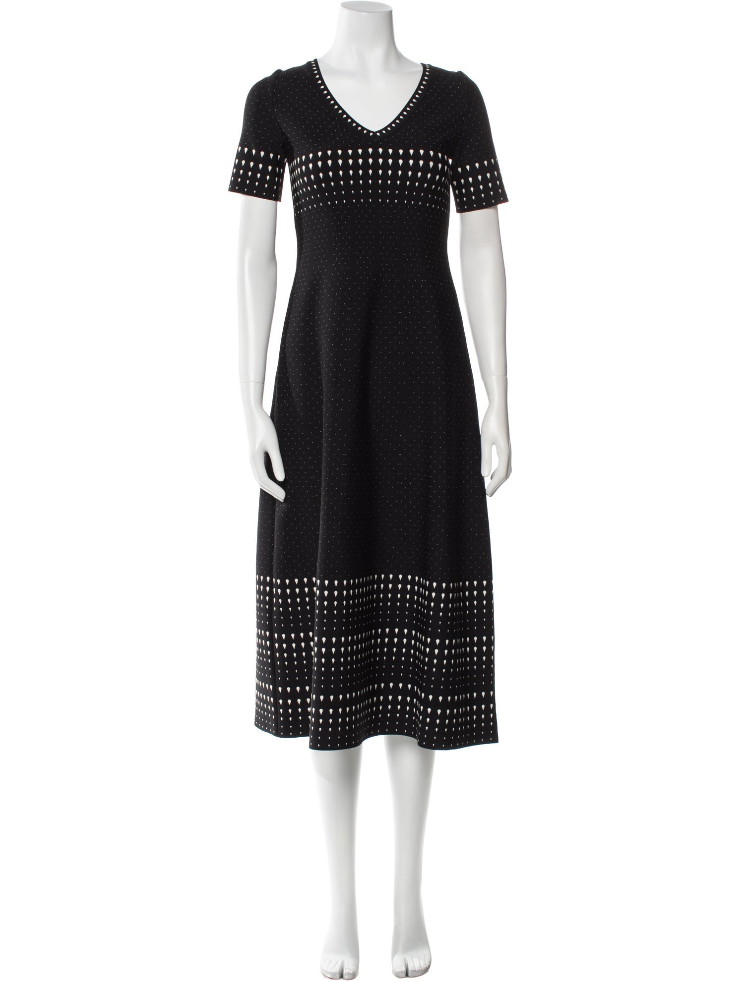Alaïa Printed Midi Length Dress