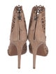 Alaïa Suede Patterned Boots
