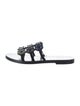 Alaïa Leather Studded Accents Slides