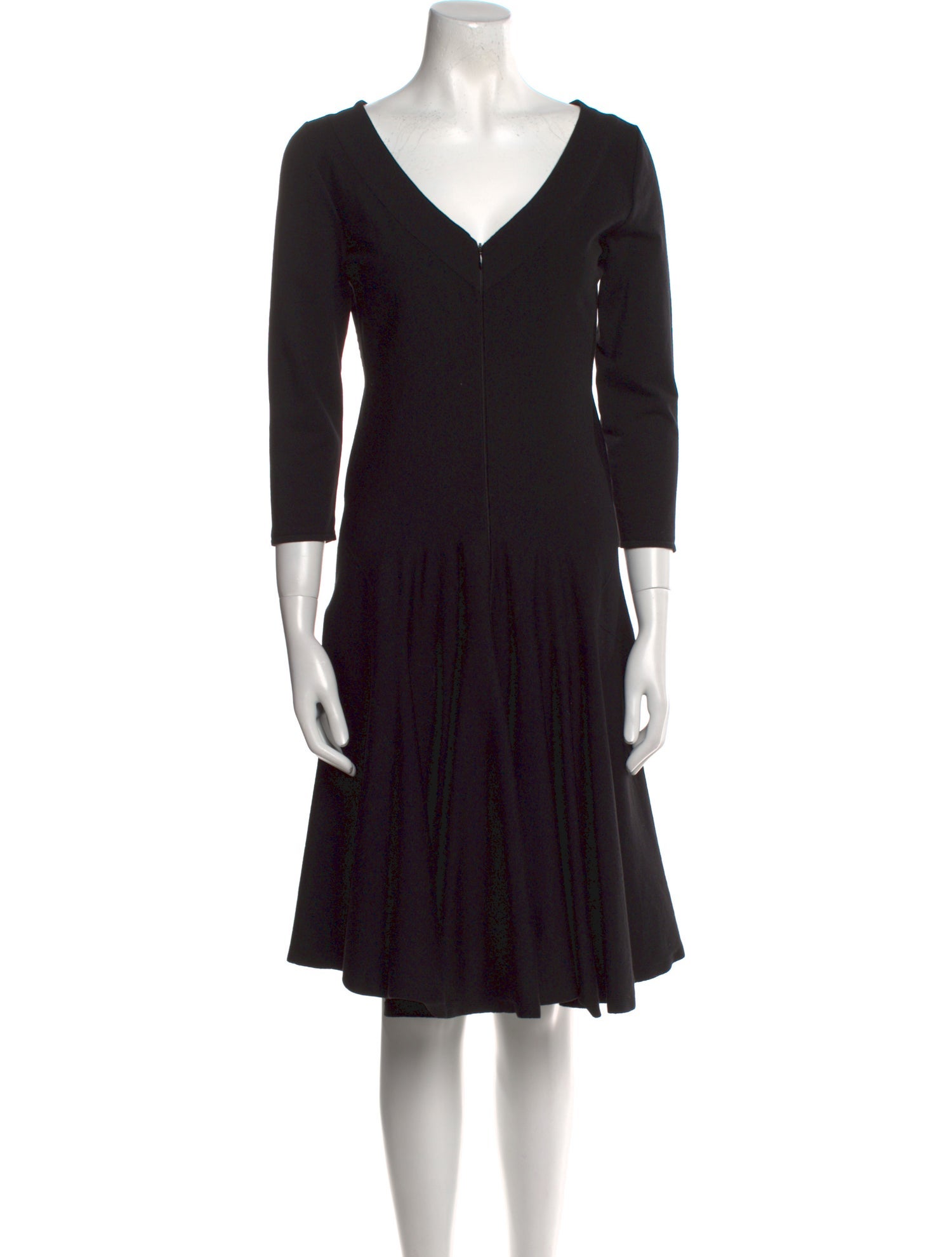 Alaïa Virgin Wool Knee-Length Dress