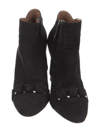 Alaïa Suede Studded Accents Boots